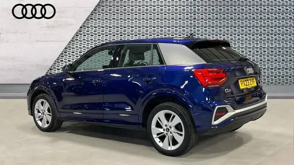 Used Audi Q2 S-Line 150 HP (110 kW) 2023 Blue SUV