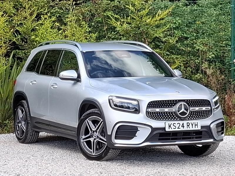 Silver Used 2024 Mercedes GLB200 AMG Line Premium SUV | £34,498 (Expensive) - Image 1/4