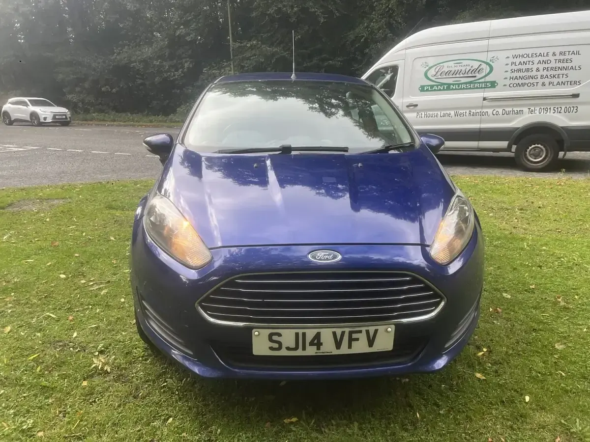 Used Ford Fiesta Style 75 HP (55 kW) 2014 Blue Hatchback