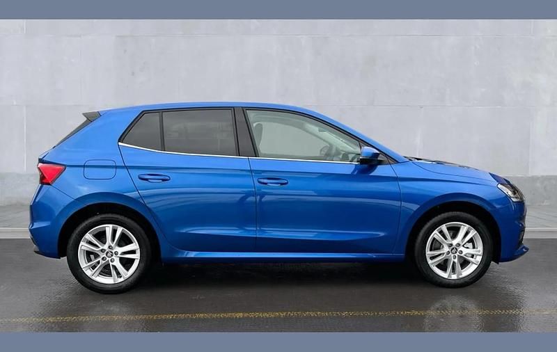 New Skoda Fabia SE L 113 HP (83 kW) 2025 Blue Hatchback