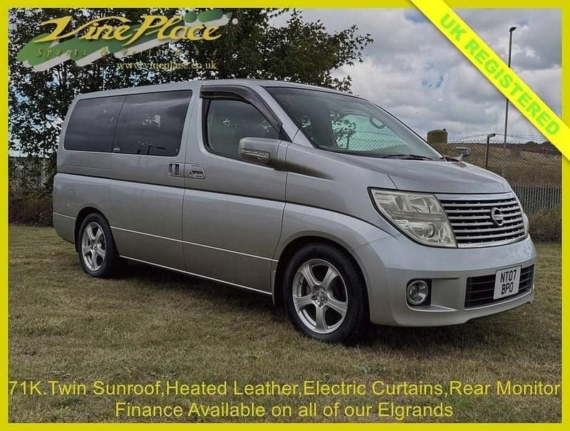 Used Nissan Elgrand 2007 Grey MPV