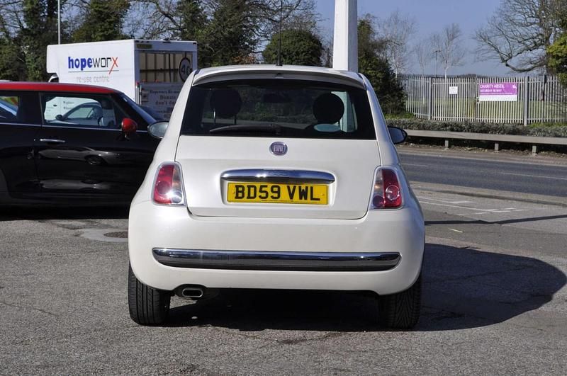 Used Fiat 500 Sport 69 HP (50 kW) 2009 White Cabriolet
