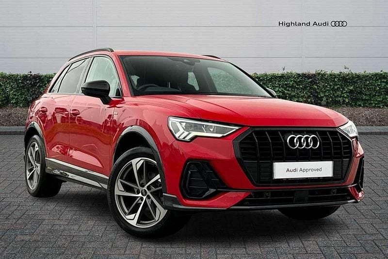 Red Used 2022 Audi Q3 Black Edition SUV | £30,985 (Fair price) - Image 1/4