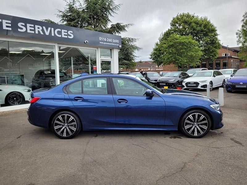 Used BMW 318 2021 Blue Sedan