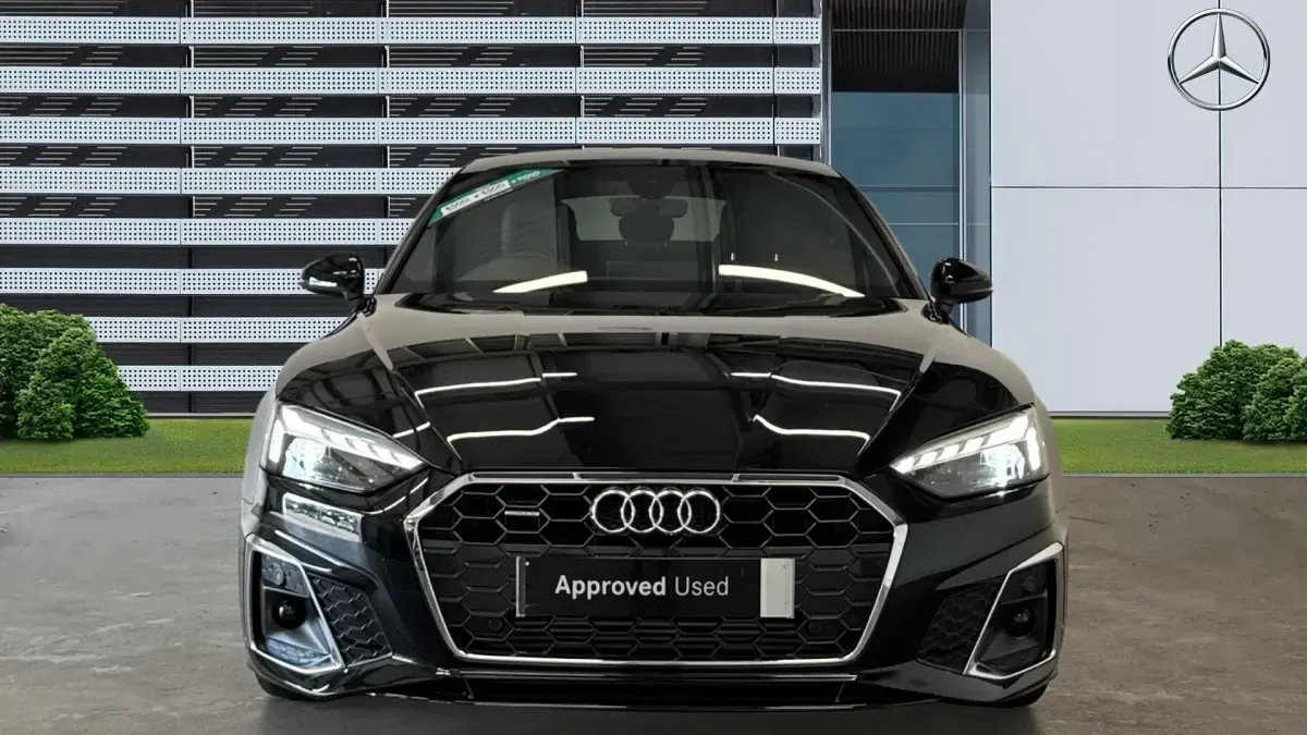 Used Audi A5 S-Line 150 HP (110 kW) 2023 Blue Coupe