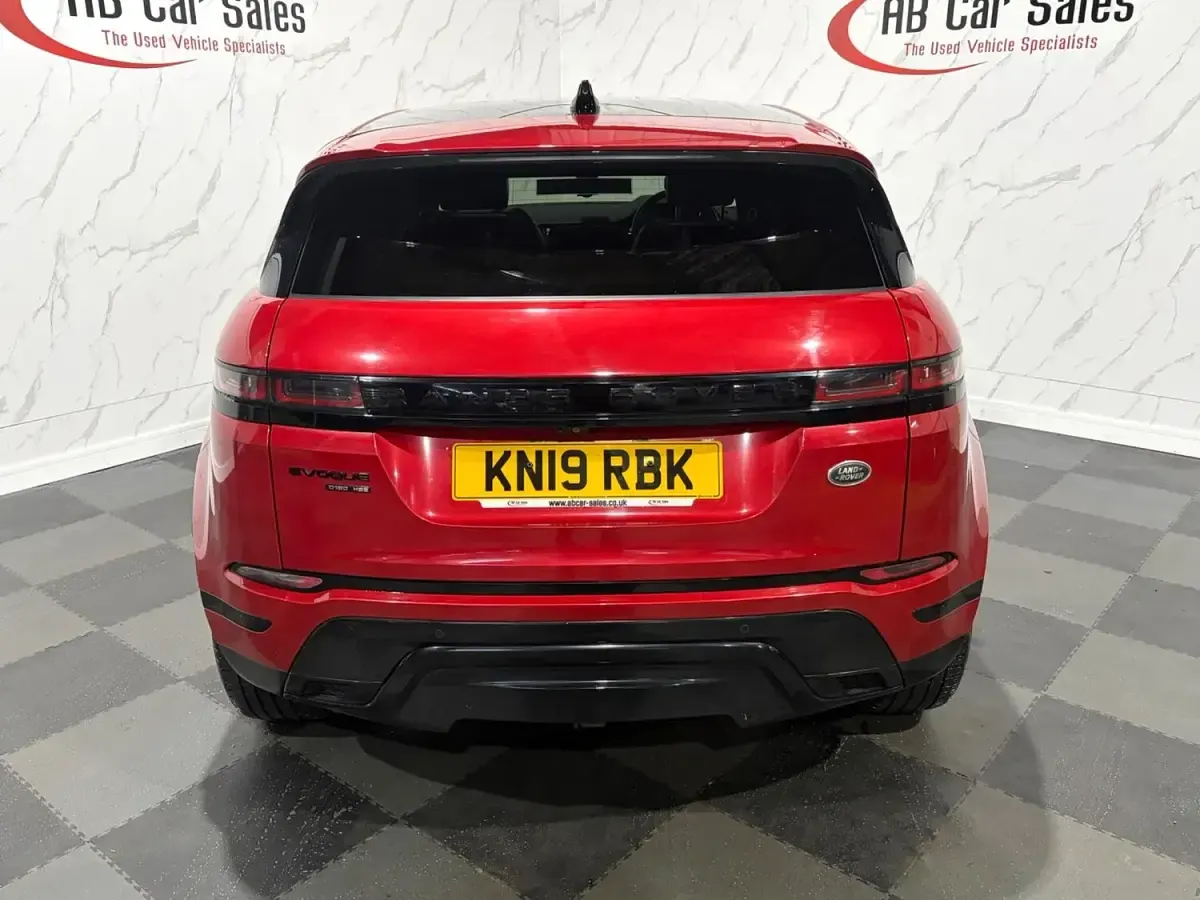 Used Land Rover Range Rover evoque HSE Dynamic 2019 Red SUV