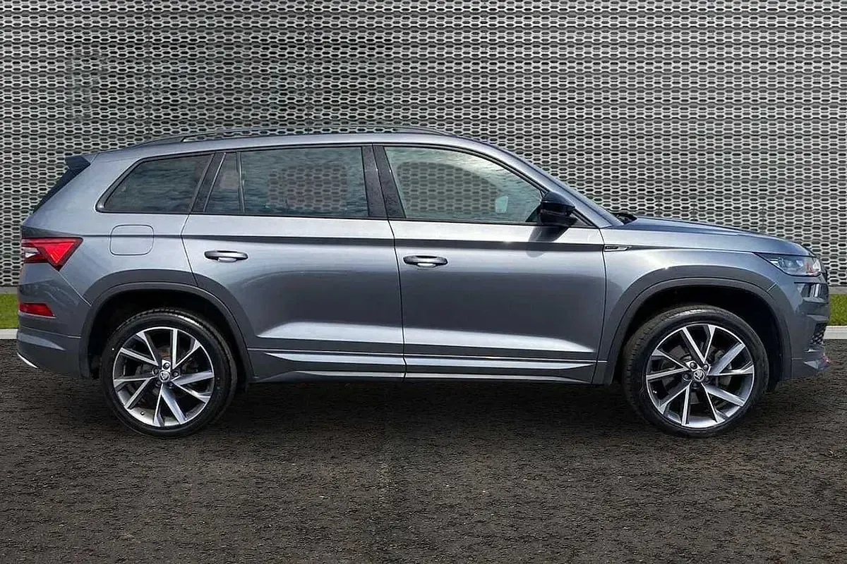 Used Skoda Kodiaq SportLine 110 HP (80 kW) 2022 Graphite grey metallic SUV