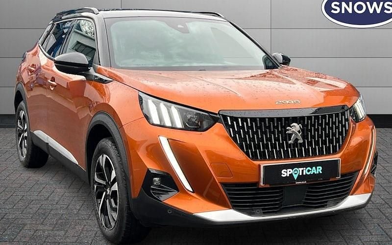 Orange Used 2022 Peugeot 2008 GT SUV | £15,839 (Fair price) - Image 1/4