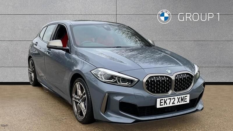 Used BMW M135 Shadowline 302 HP (222 kW) 2022 Grey Hatchback