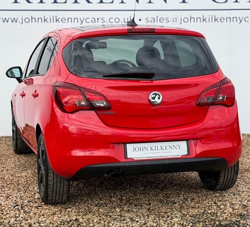 Used Vauxhall Corsa 90 HP (66 kW) 2018 Red Hatchback