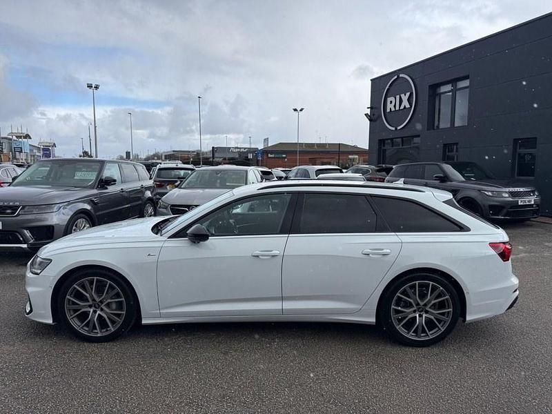 Used Audi A6 Black Edition 204 HP (150 kW) 2023 White Estate