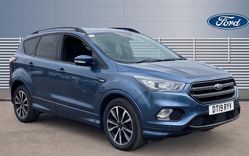 Blue Used 2019 Ford Kuga ST-Line SUV | £14,346 (Fair price) - Image 1/4