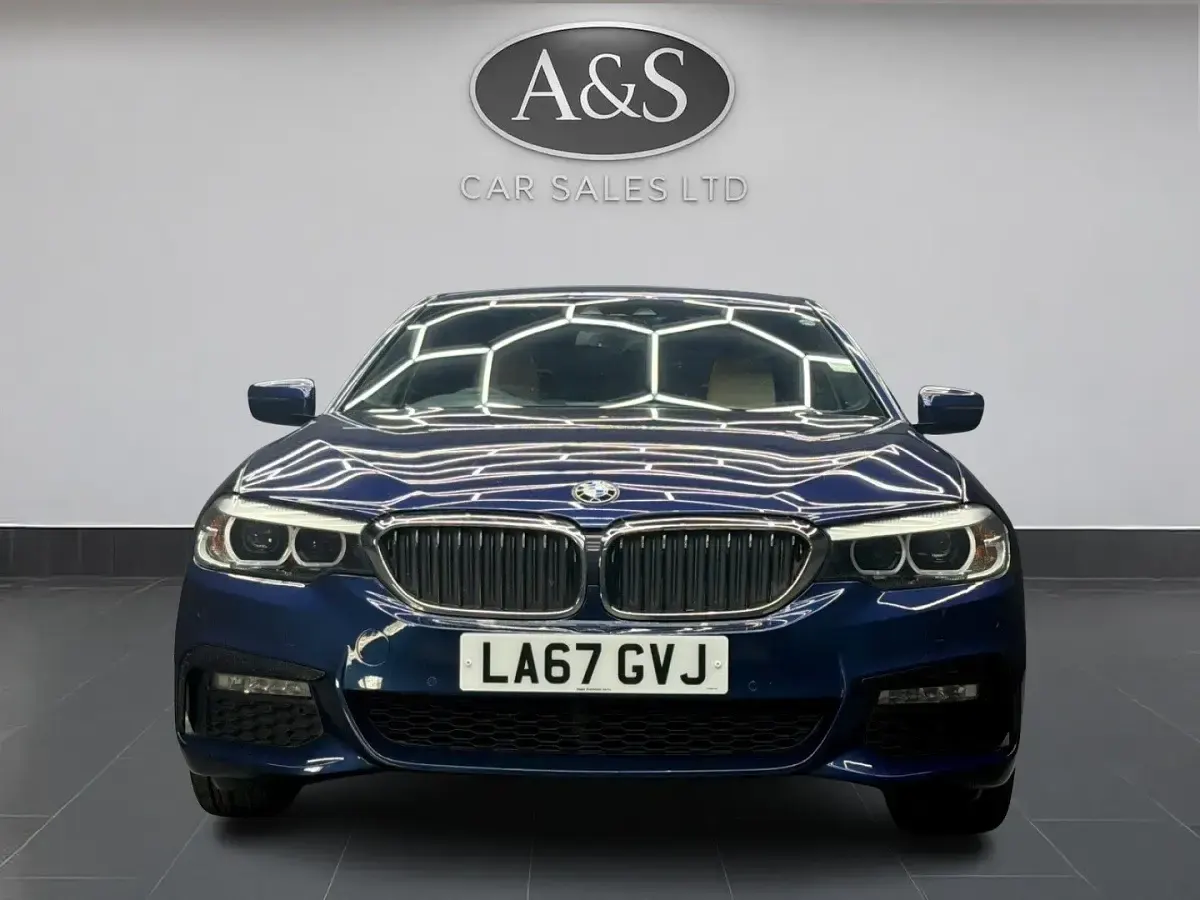Used BMW 520 M Sport 187 HP (137 kW) 2018 Blue Sedan