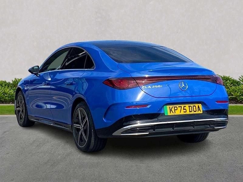 Used Mercedes CLA 250+ AMG line 200 kW (272 HP) 2025 Blue Sedan