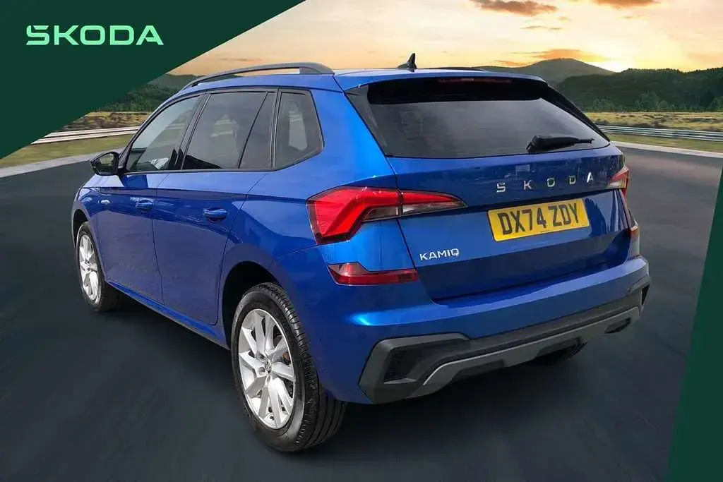 Used Skoda Kamiq SE 94 HP (69 kW) 2024 Blue SUV
