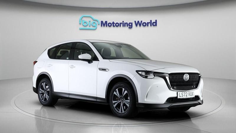 White Used 2023 Mazda CX-60 Exclusive-Line SUV | £22,700 (Fair price) - Image 1/4