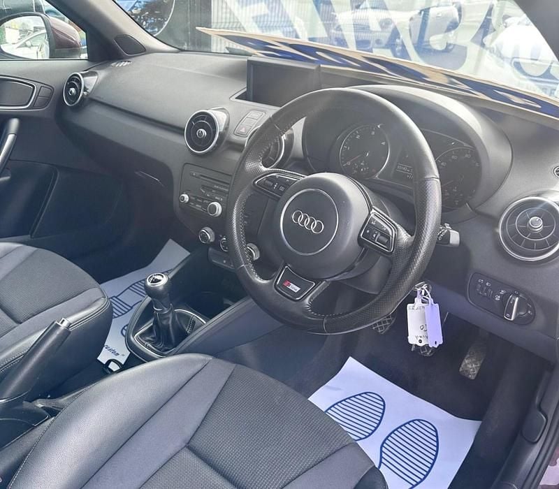 Used Audi A1 S-Line 2011 Red Hatchback