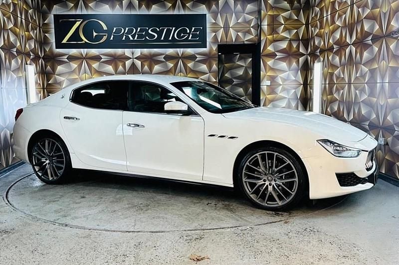 White Used 2019 Maserati Ghibli Sedan | £31,495 - Image 1/1