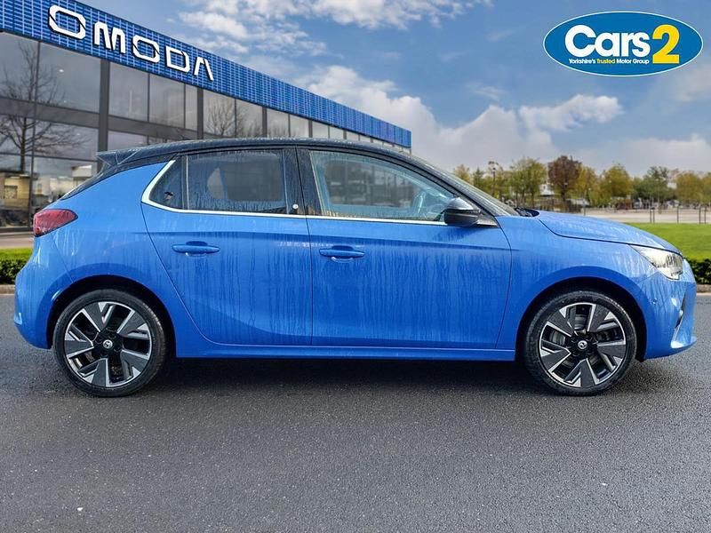 Used Vauxhall Corsa-e Elite 100 kW (136 HP) 2022 Blue Hatchback