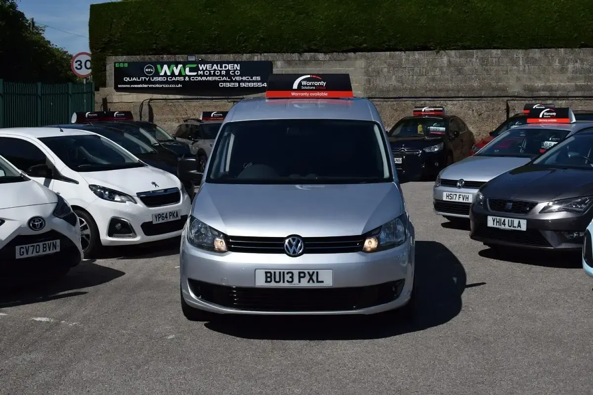 Used VW Caddy 102 HP (75 kW) 2013 Silver MPV