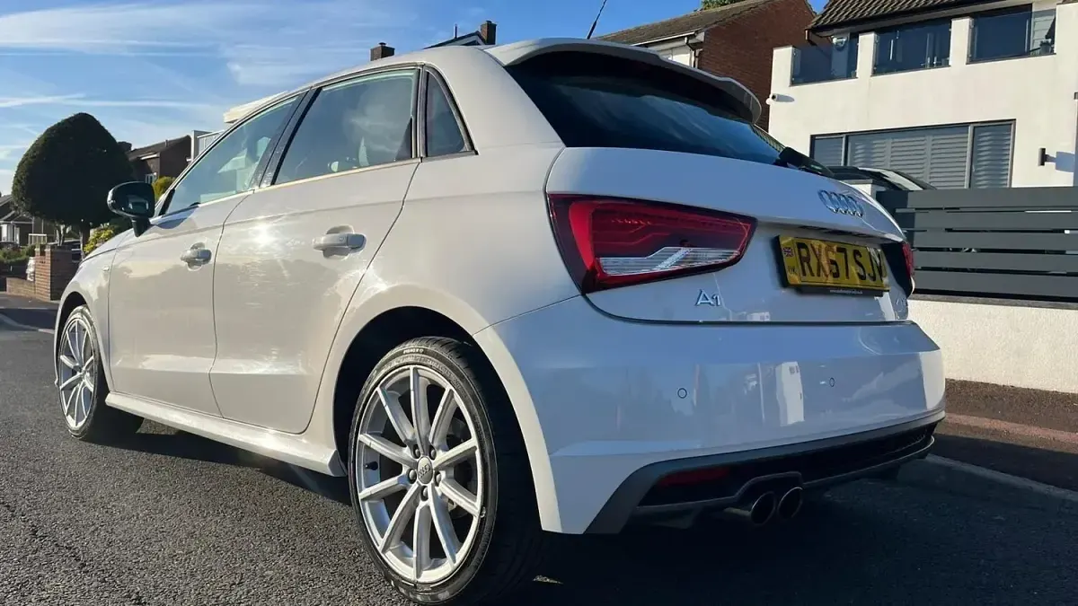 Used Audi A1 Sportback S-Line 2017 White Hatchback