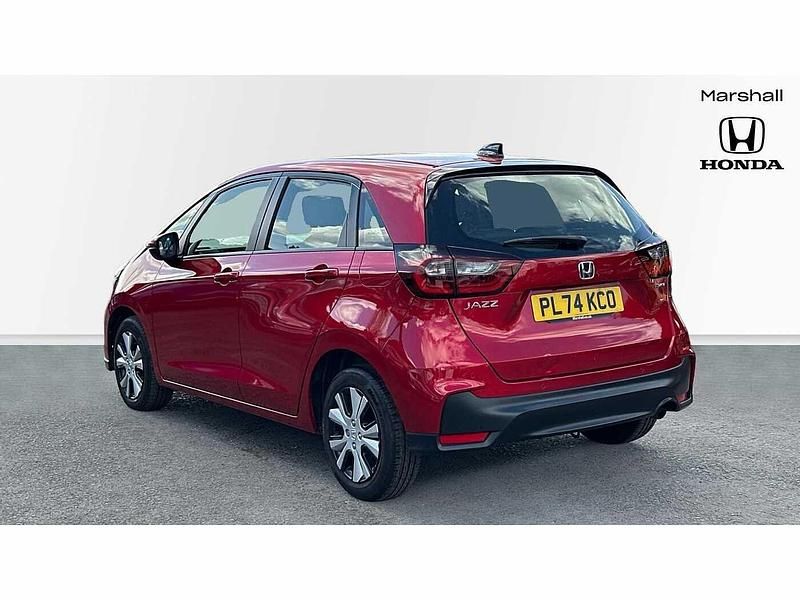 Begagnad Honda Jazz Elegance 130 HK (95 kW) 2025 Röd Halvkombi