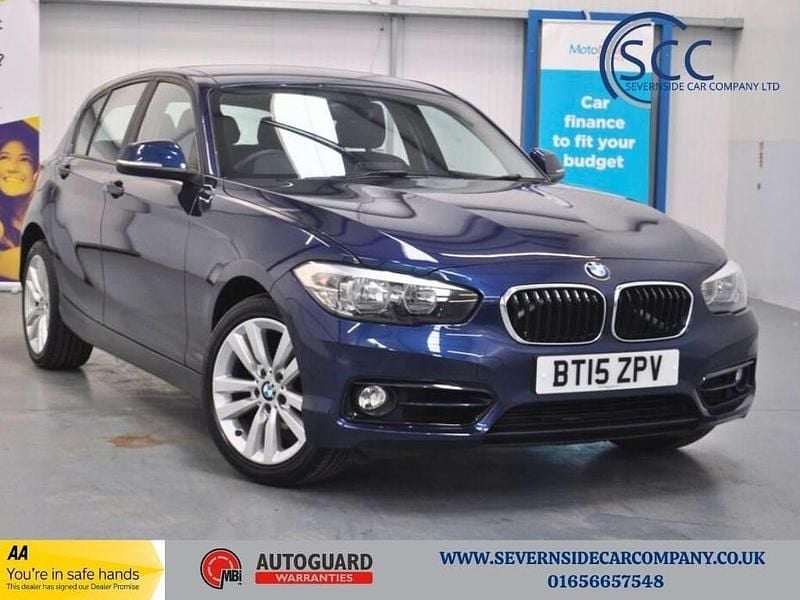 Blue Used 2015 BMW 118 Sport Line Hatchback | £6,295 (Fair price) - Image 1/4