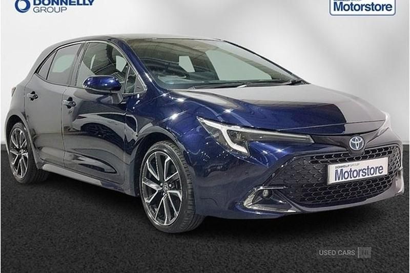 Used Toyota Corolla 2024 Blue Hatchback