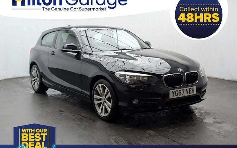 Used BMW 116 Sport Line 116 HP (85 kW) 2017 Black Hatchback