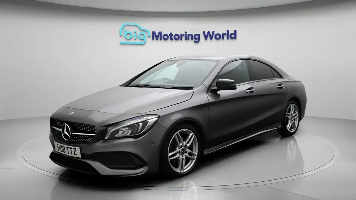 Used Mercedes CLA220 AMG line 177 HP (130 kW) 2017 Grey Sedan