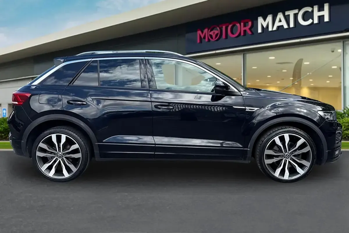 Used VW T-Roc R-line 2021 Black SUV