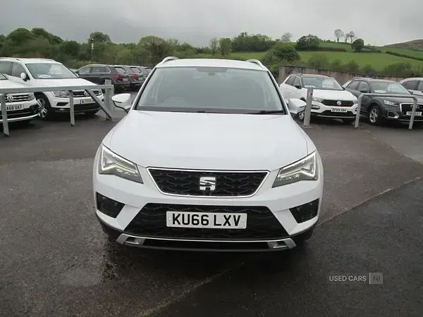 Used Seat Ateca Ecomotive 115 HP (84 kW) 2016 White SUV