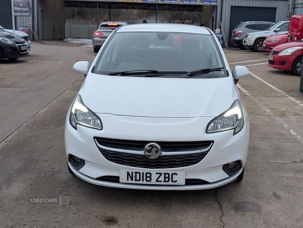 Used Vauxhall Corsa 75 HP (55 kW) 2018 White Hatchback
