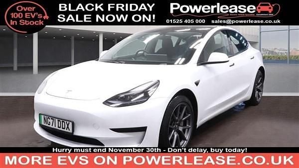 White Used 2021 Tesla Model 3 Standard Range Plus Sedan | £16,744 (Good price) - Image 1/4