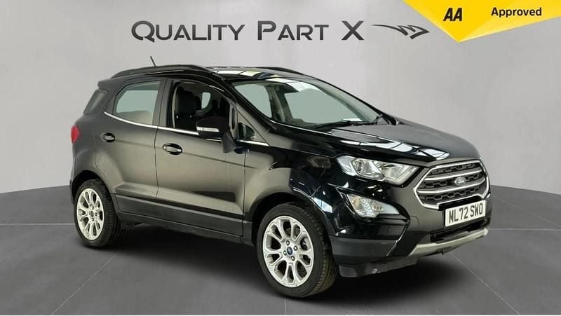 Black Used 2022 Ford Ecosport Titanium SUV | £10,696 (Good price) - Image 1/4
