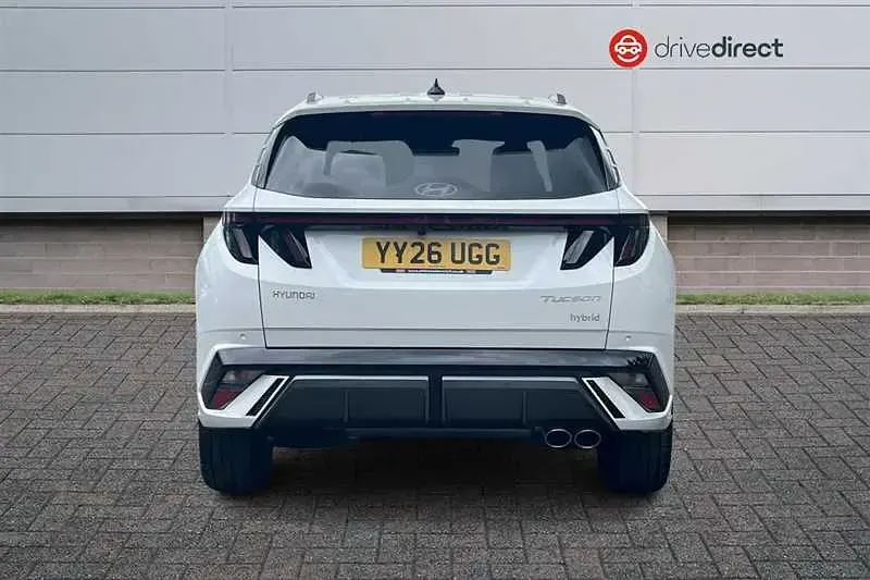 New Hyundai Tucson N Line 215 HP (158 kW) 2026 White SUV