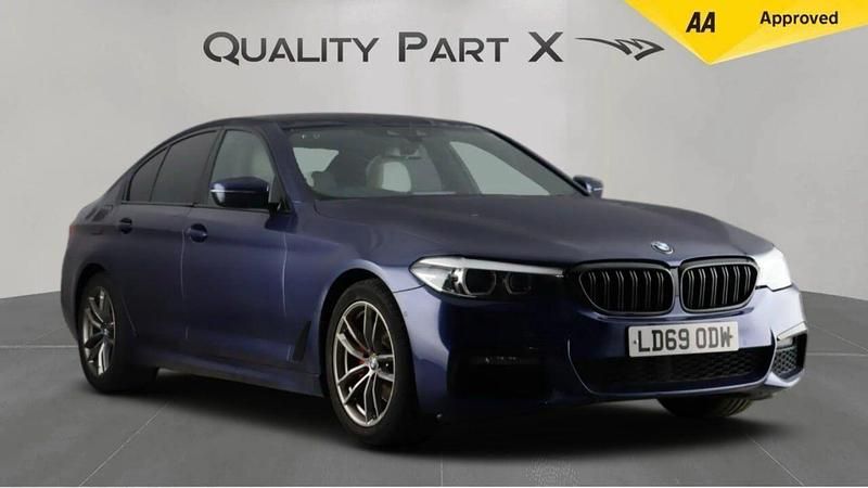 Blue Used 2019 BMW 520 M Sport Sedan | £14,181 (Good price) - Image 1/4