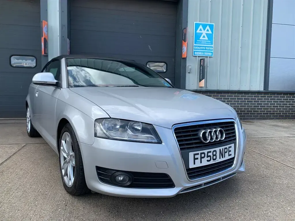 Used Audi A3 Cabriolet Sport 2008 Silver Cabriolet