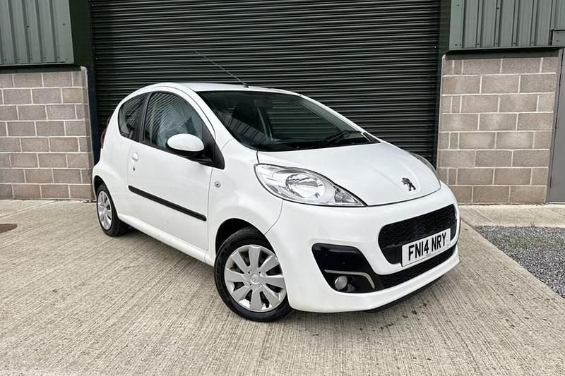 White Used 2014 Peugeot 107 Active Hatchback | £2,890 (Fair price) - Image 1/1