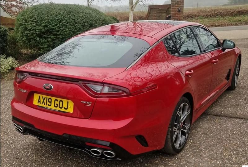 Used Kia Stinger GT 370 HP (272 kW) 2019 Red Hatchback