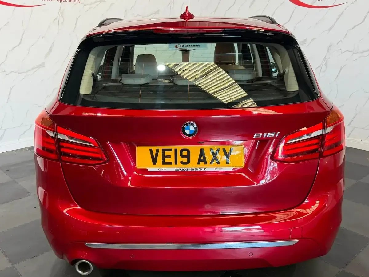 Used BMW 218 Luxury Line 2019 Red Hatchback
