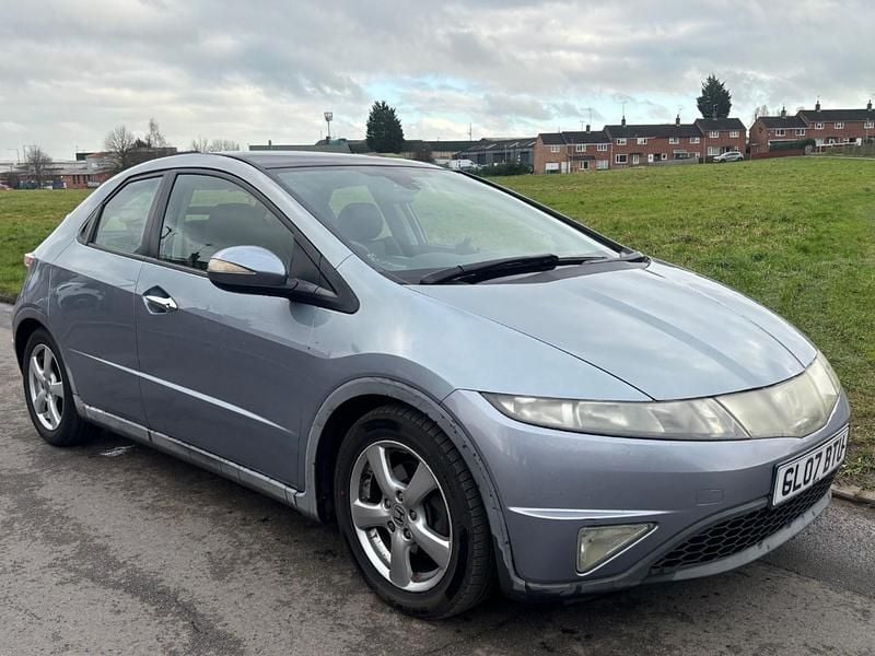 Used Honda Civic ES 138 HP (101 kW) 2007 Blue Hatchback