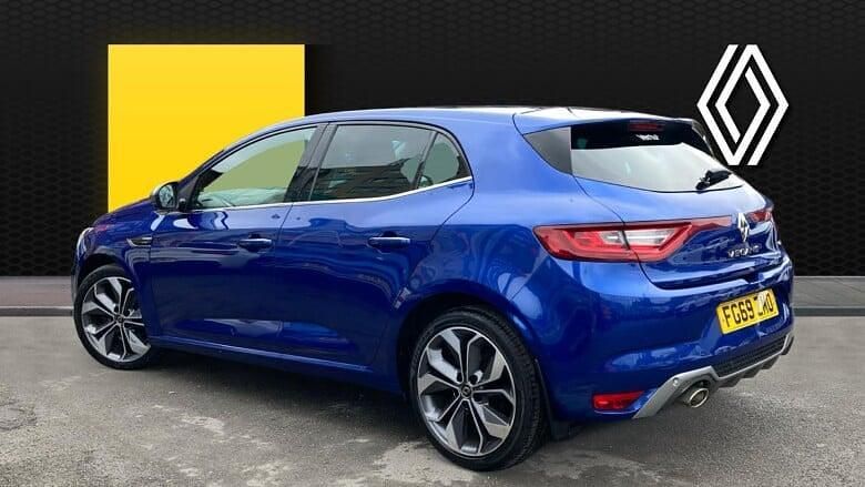Used Renault Mégane GT Line GT-Line 140 HP (102 kW) 2019 Blue Hatchback
