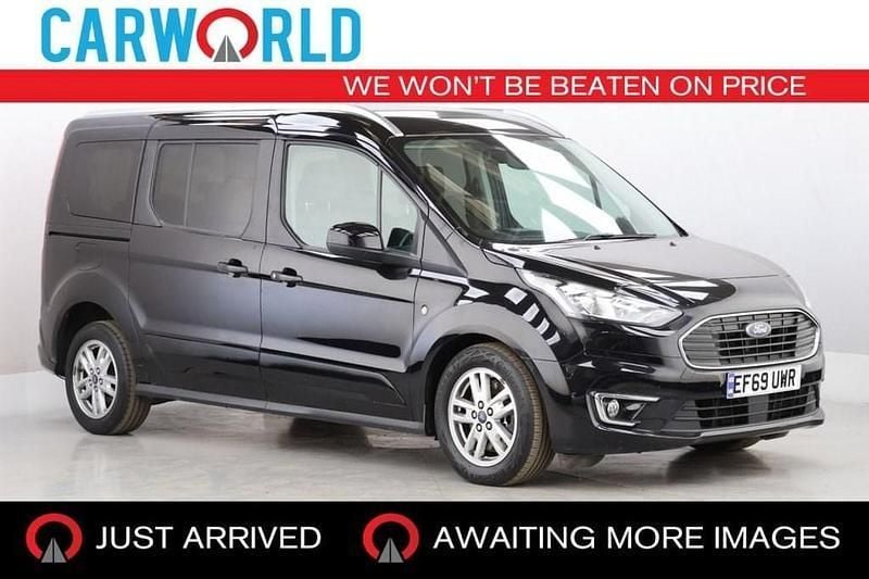 Black Used 2020 Ford Grand Tourneo Connect Titanium MPV | £15,940 (Fair price) - Image 1/3