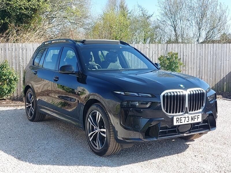 Black Used 2023 BMW X7 M Sport SUV | £69,998 (Fair price) - Image 1/4