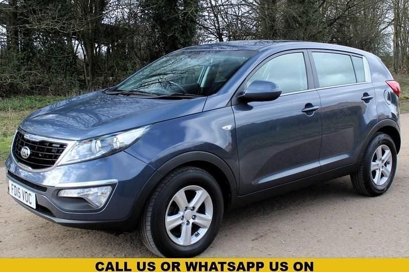 Used Kia Sportage 114 HP (83 kW) 2015 Blue SUV