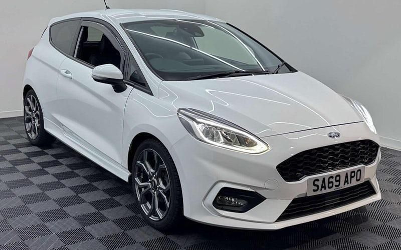 Used Ford Fiesta ST-Line X 140 HP (102 kW) 2019 White Hatchback