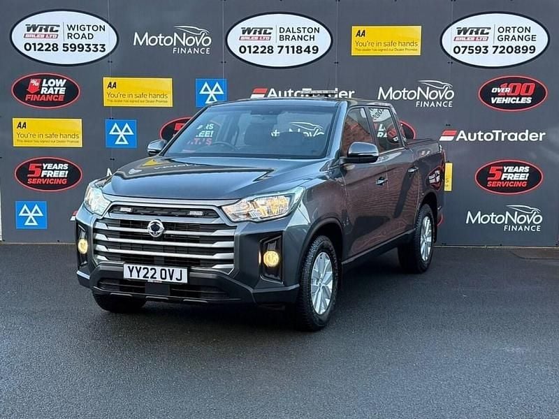 Used Ssangyong (KGM) Musso 181 HP (133 kW) 2022 Grey Pickup
