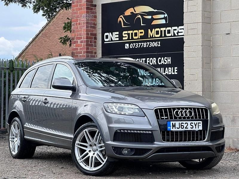 Grey Used 2012 Audi Q7 S-Line SUV | £9,495 (Super price) - Image 1/4