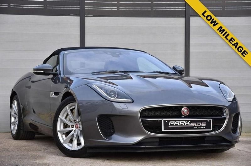 Used Jaguar F-Type Supercharged 340 HP (250 kW) 2019 Grey Cabriolet